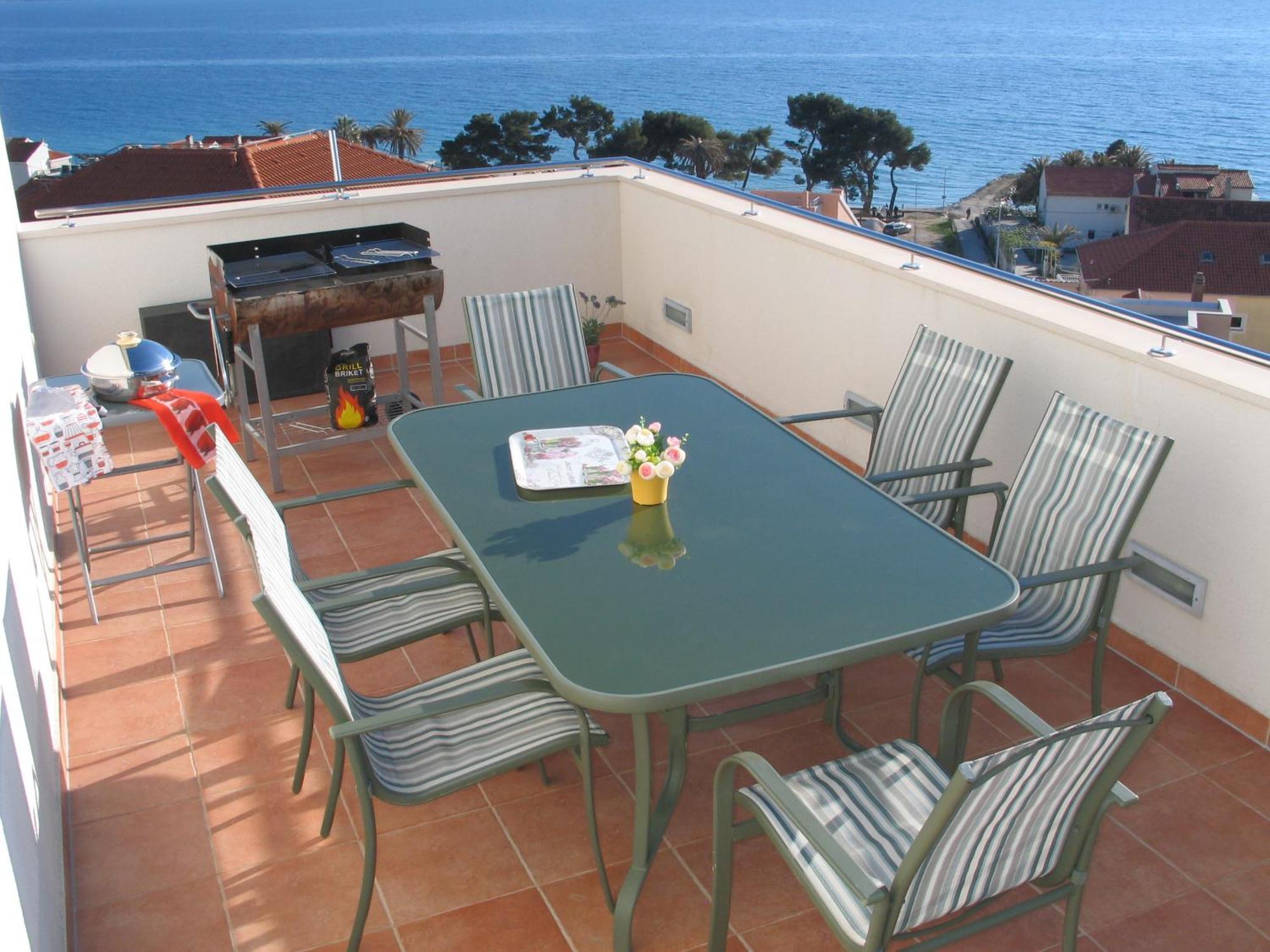 Luxury Apartments Villa Lenka Podstrana Esterno foto