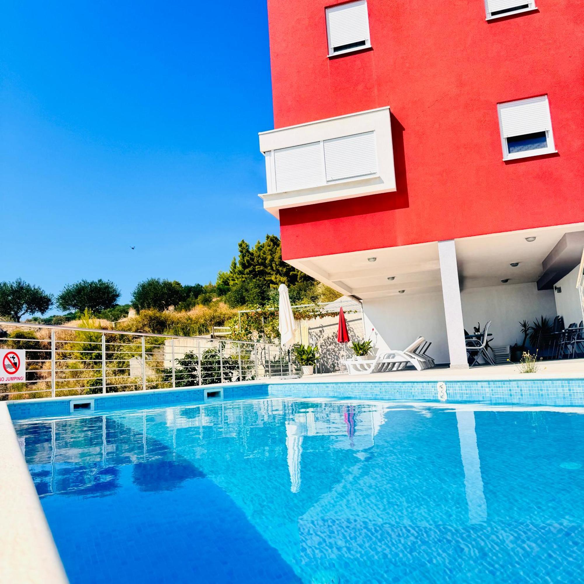 Luxury Apartments Villa Lenka Podstrana Esterno foto