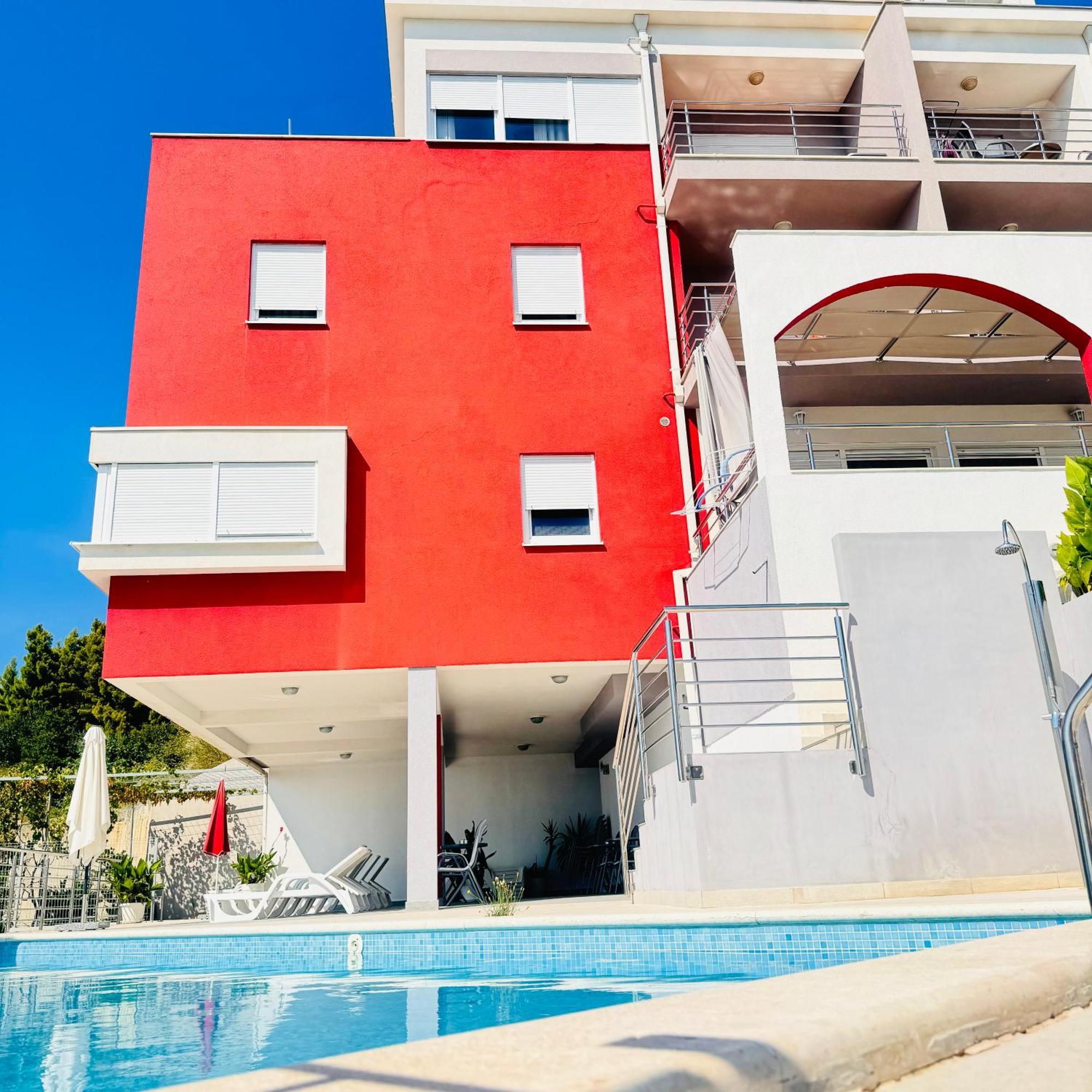 Luxury Apartments Villa Lenka Podstrana Esterno foto